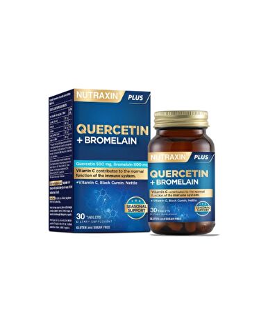 Nutraxin Quercetin Plus Bromelain 30 Tablet