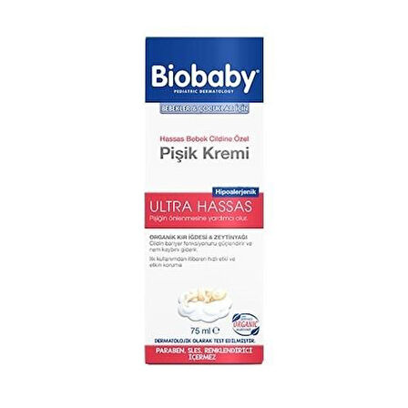 Bıobaby Pişik Giderici Krem 75Ml