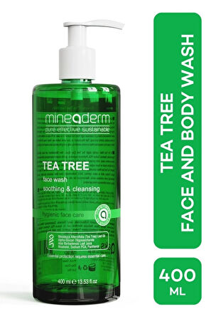 Mineaderm Tea Tree Face and Body Wash 50334