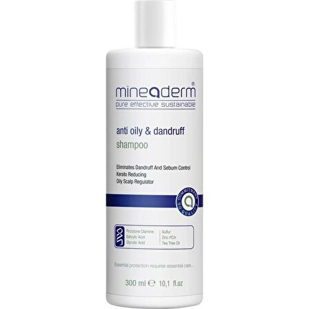 MINEADERM ANTI OILY & DANDRUFF SHAMPOO 300 ML 50679