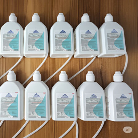 Aqua El ve Cilt Dezenfektanı 1 Litre 10 Adet