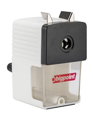 Bigpoint Masa Tipi Kalemtraş Orta Boy Beyaz BP987