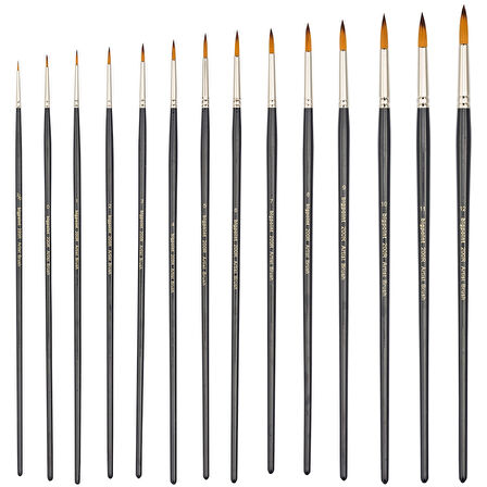 Bigpoint 200R Serisi Sentetik Kıl Yuvarlak Fırça No: 12 12'li Kutu