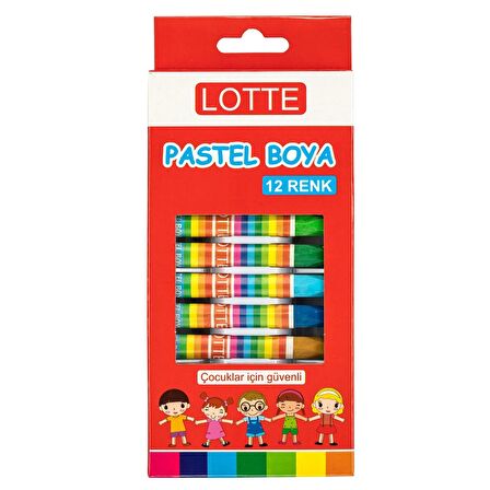 Lotte Pastel Boya 12 Renk