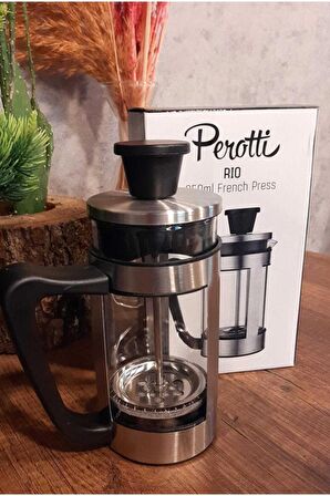 Perotti rio 350 ml french press çay potu 