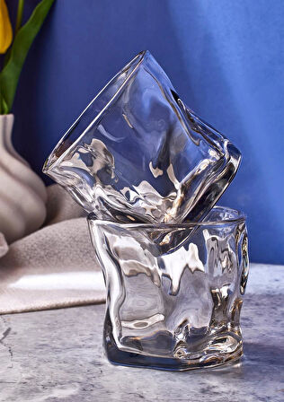 Piero Fume Cam Bardak - 2li Set, 200 ML