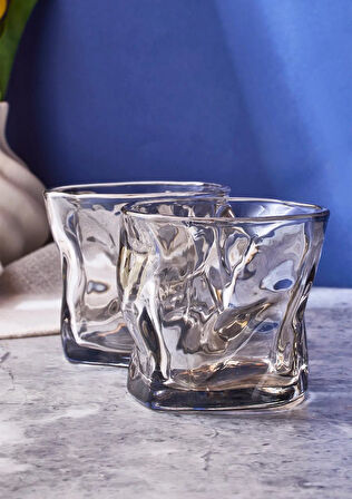 Piero Fume Cam Bardak - 2li Set, 200 ML