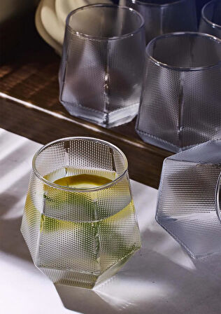 Harvey Cam Bardak Seti - Meşrubat Bardağı Takımı 320ml