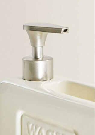 Ashley Beige Porselen Sıvı Sabunluk 750 ml