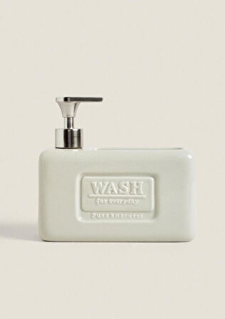 Ashley Grey Porselen Sıvı Sabunluk 750 ml