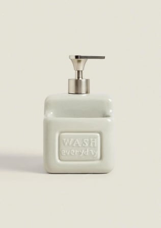 Ashton Grey Porselen Sıvı Sabunluk 500 ml