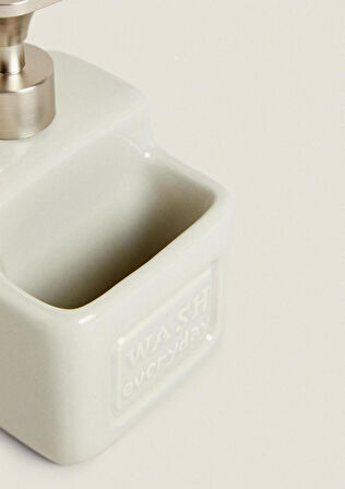 Ashton Grey Porselen Sıvı Sabunluk 500 ml