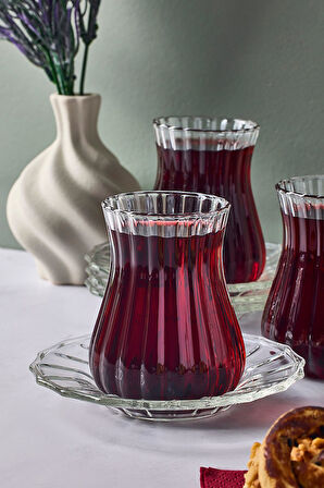 Perotti 12 Parça Çay Takımı Harmancık Sade 18035