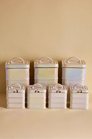 Perotti Baharat Takımı 7 Li Bianca Pearl Kare 18120