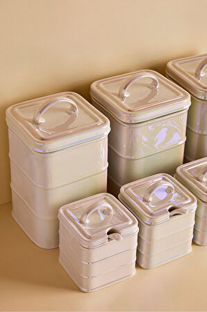 Perotti Baharat Takımı 7 Li Bianca Pearl Kare 18120