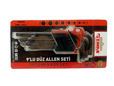 Zimak Zmk-1023 9 Lu Yıldız Allen Seti Cr-v180Mm