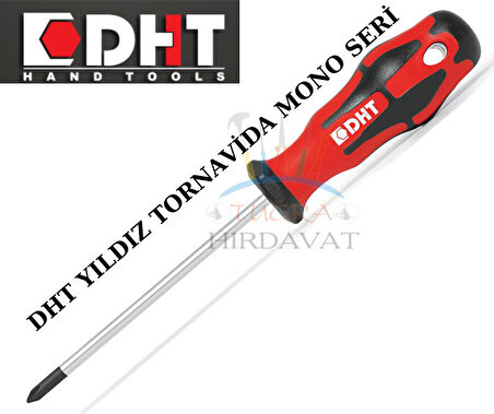 DHT D04413150 Yıldız Uçlu Tornavida Ph3x150 Mono Serisi Kaliteli