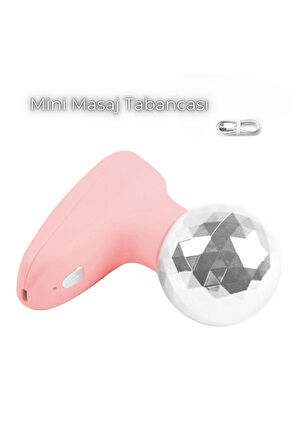4mm Başlık Mini Masaj Tabancası Sporcu Masaj Aleti Taşınabilir Fasya Masaj Aleti Tp-1008