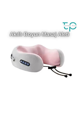 Boyun Masaj Yastığı U Şeklinde Şarjlı Boyun Masaj Aleti Hijyenik Kumaş TP-1029