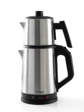 Crown Crw-2202 Çay Makinesi 1500 W Paslanmaz Çelik Gri