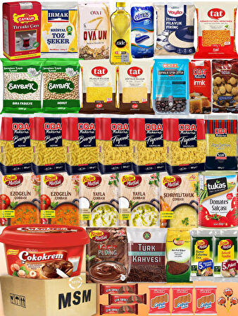 MSM Lux Ramazan Paketi KOLİSİ 41 Parça Çocuklar İçin Çikolata Setli No5