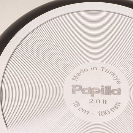 Papilla Ragnar Sos Tavası - Siyah - 18 cm