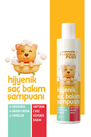 Softto Plus Hijyenik Saç Bakım Şampuanı 150 ml