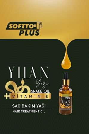 Softto Plus 5IN1 Saç Bakım Yağı 50 ml