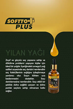 Softto Plus Yılan Yağı 50 ML