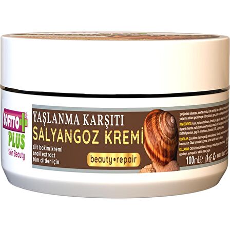 Softto Plus Yaşlanma Karşıtı Salyangoz Krem 100 ml