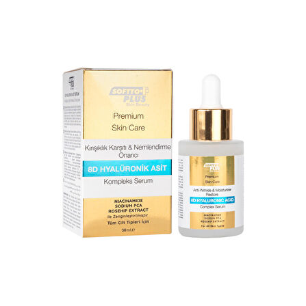 SOFTTO PLUS 8D HYALÜRONİK ASİT KOMPLEKS SERUM 30 ML