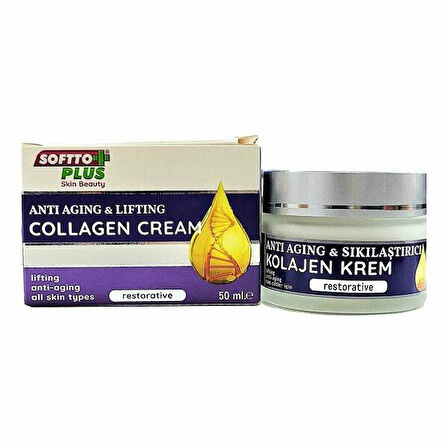 SOFTTO PLUS YAŞLANMA KARŞITI KOLAJEN KREM 50 ML