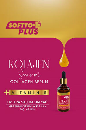 SOFTTO PLUS KOLAJEN SAÇ BAKIM SERUMU