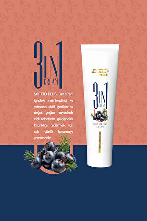 Softto Plus Yatıştırıcı Tüm Cilt Tipleri için  Vücut Kremi 50 ml 