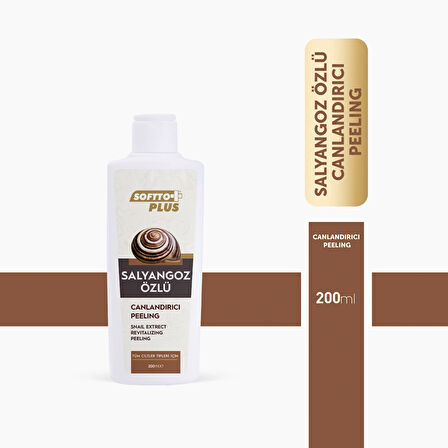 SOFTTO PLUS SALYANGOZ ÖZLÜ PEELİNG 200 ML