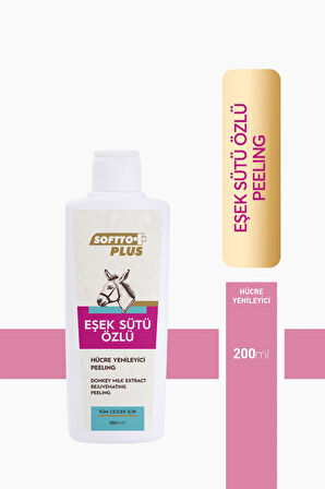 SOFTTO PLUS EŞEK SÜTLÜ PEELİNG 200 ML