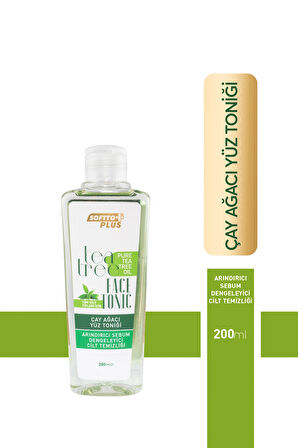 Softto Plus Çay Ağacı Yüz Toniği 200 ML