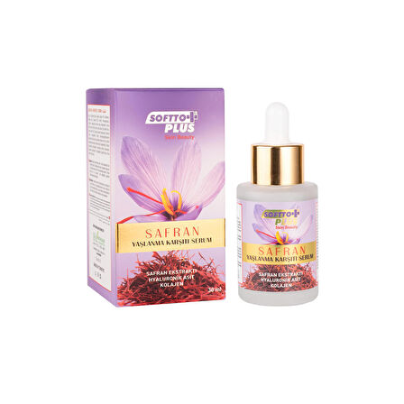 SOFTTO PLUS SAFRAN YAŞLANMA KARŞITI SERUM 30 ML