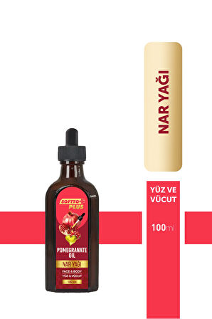 Nar Cilde Parlaklık ve Canlılık Kazandıran Yüz ve Vücut Yağı 100 ml