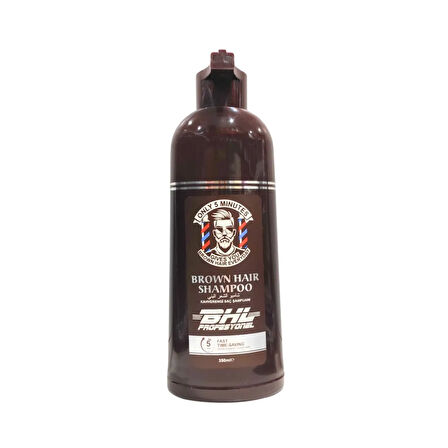 BHL Profesyonel  Saç Sakal Beyaz Kapatıcı Kahverengi Şampuan 350ml.