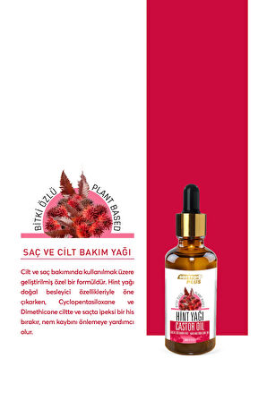 Softto Plus Saç ve Cilt Bakım Hint Yağı 50 ml