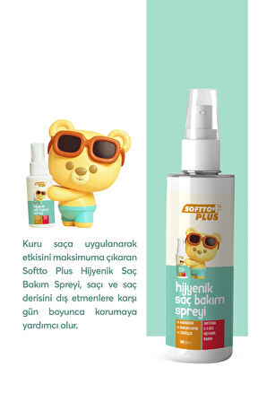 Softto Plus Hijyenik Saç Bakım Spreyi