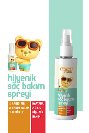 Softto Plus Hijyenik Saç Bakım Spreyi