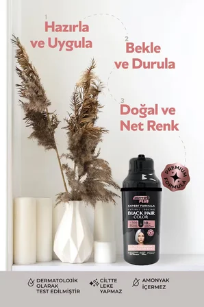 Expert Woman Black Hair Color / Siyah / Kadınlara Özel Yeni Formül
