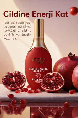Softto Plus Nar Çekirdeği Yağlı Vücut Losyonu 120 ml | Yoğun Nemlendirici ve Besleyici Bakım
