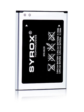 Syrox Samsung Galaxy Note 2 (N7100) Batarya 3100 mAh B139