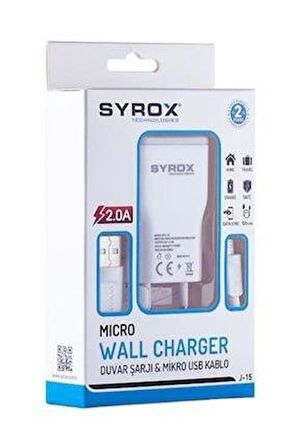 2 Mah Micro (mikro) Usb Şarj Cihazı J15