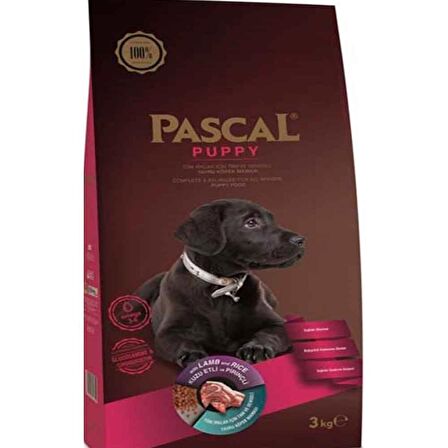 Pascal Yavru Köpek Maması Kuzu Etli 3 Kg