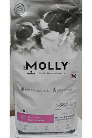 Molly Tavuklu ve Yabanmersinli Mini Starter Yavru Köpek Maması 2 kg