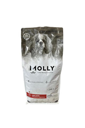 Molly Kuzulu ve Yabanmersinli Mini Irk Yetişkin Köpek Maması 2 kg